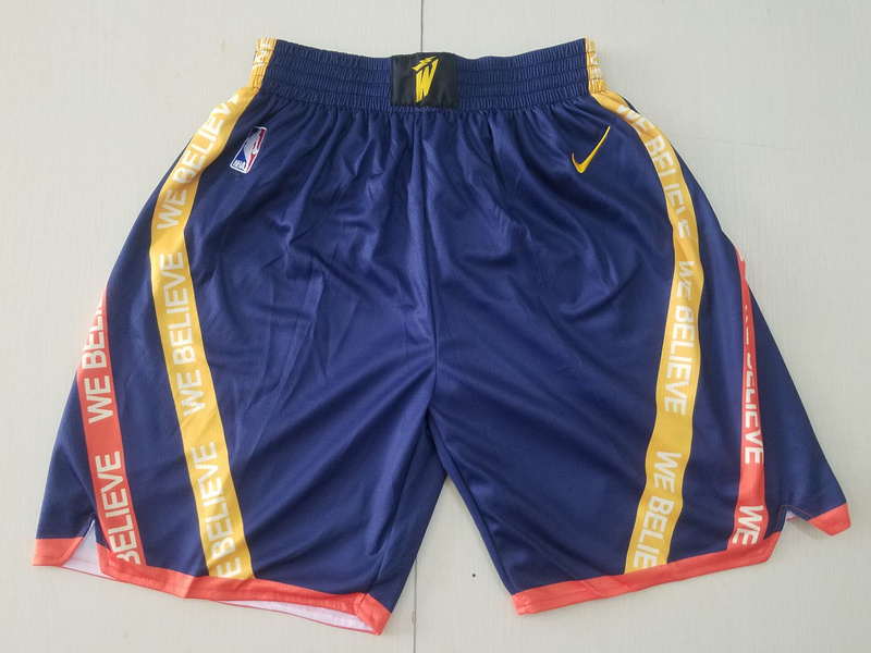  Men 2022 NBA Men Golden State Warriors purple shorts